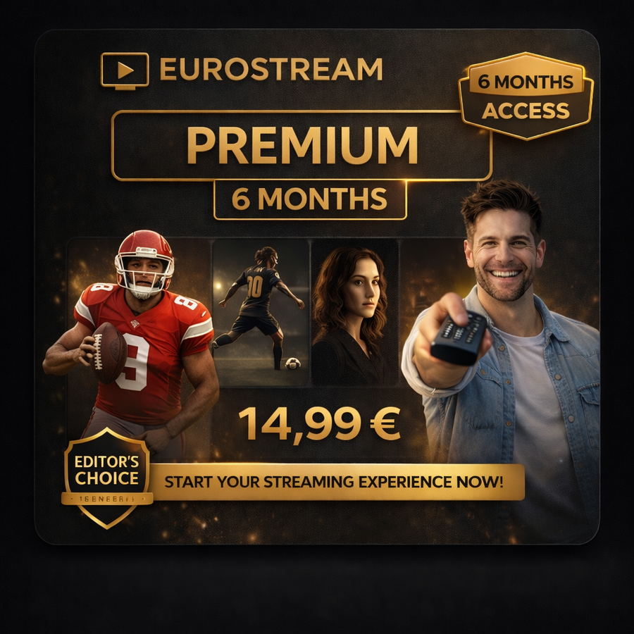 Eurostream Premium – 6 Months