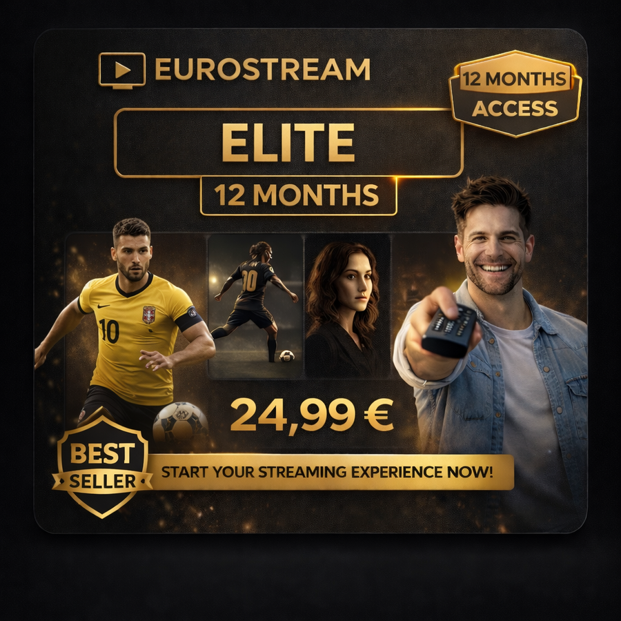 Eurostream Elite – 12 Months (Best Seller)