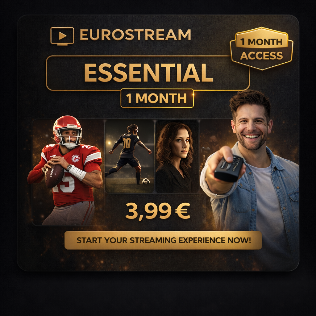 Eurostream Essential – 1 Month